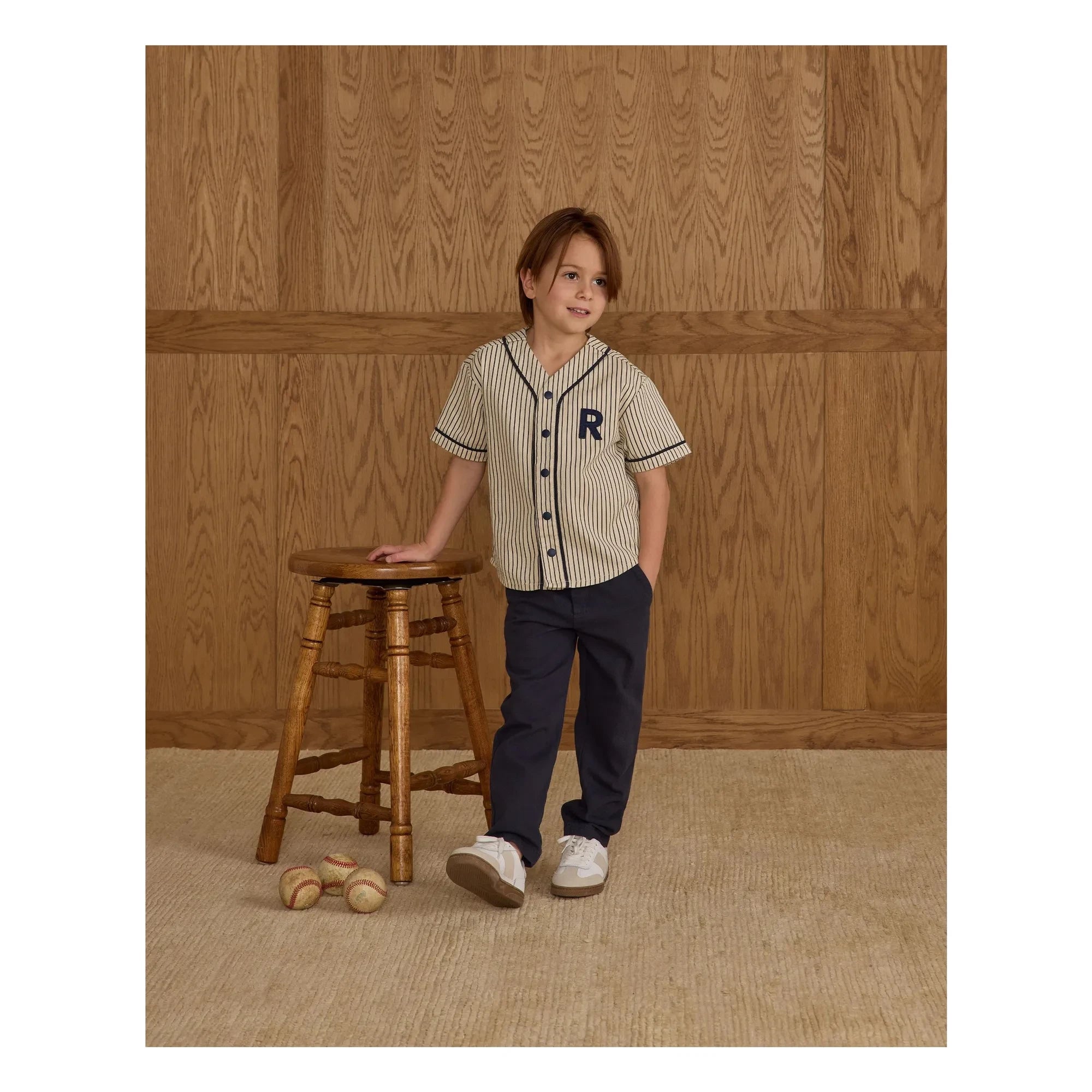 Rylee + Cru - Pantalones Kalen | Azul marino