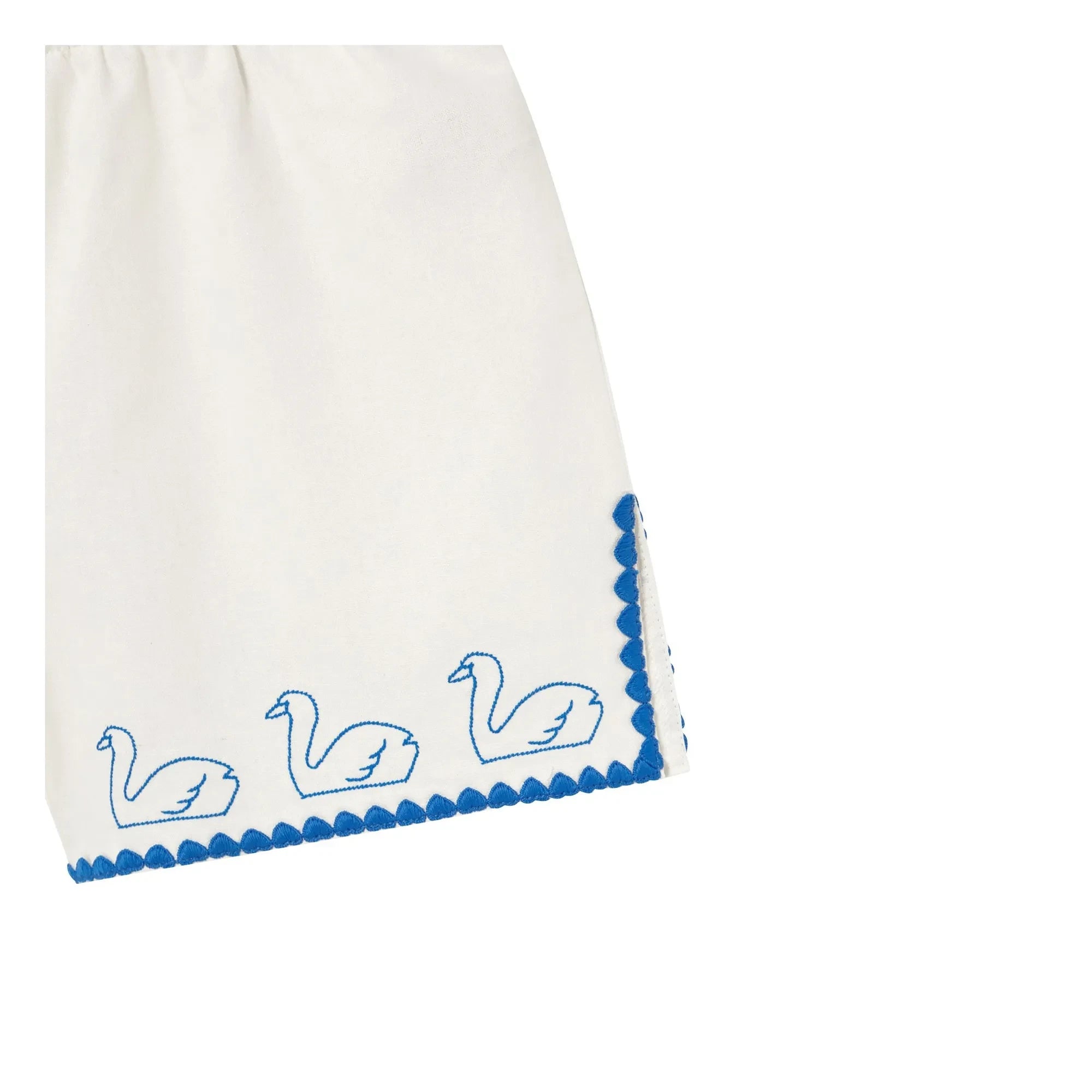 Tinycottons - Cisnes Cortos Lino | Blanco