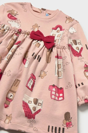 Vestido de algodón y elastano Mayoral