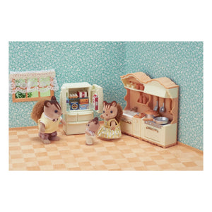 Sylvanian Families - Set de cocina con armarios