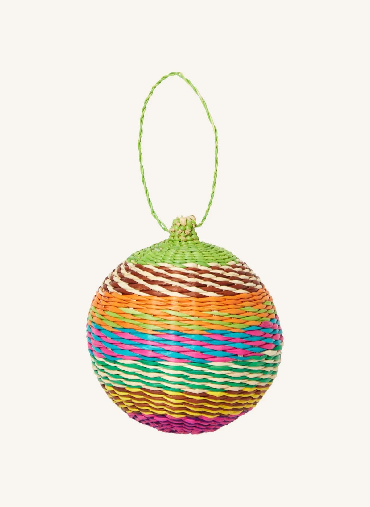 Ames - Bola de Navidad de Rattan Jipi