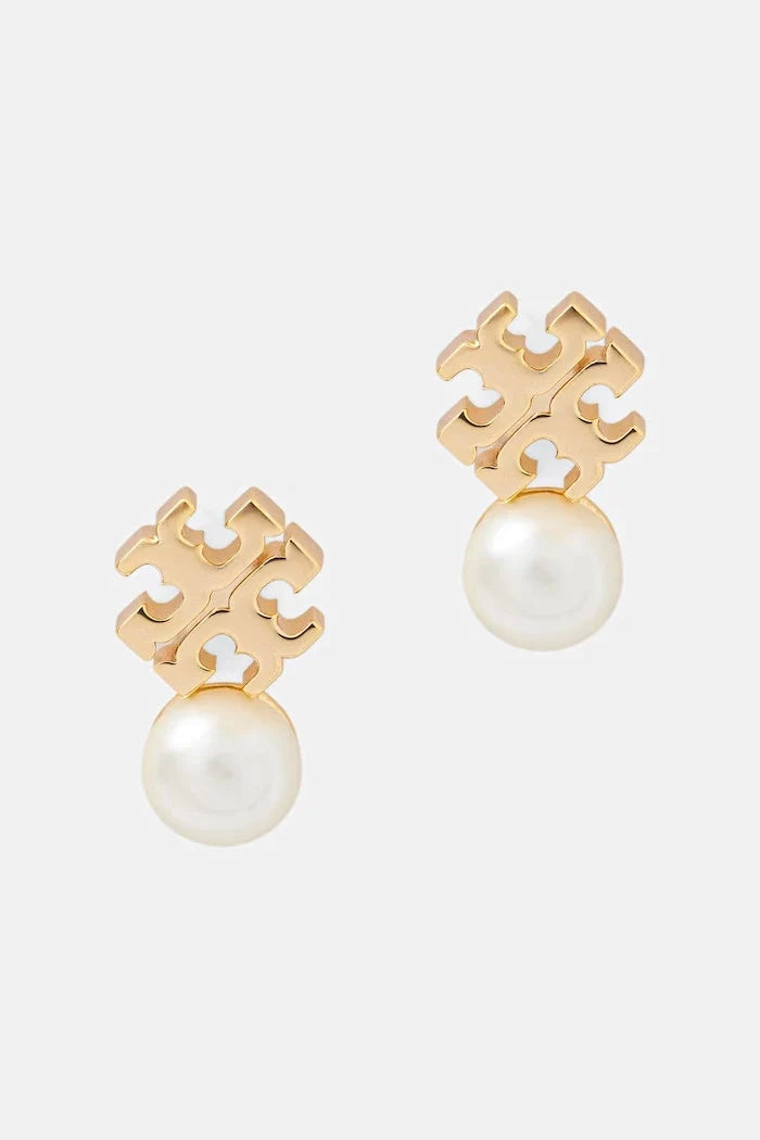 Pendientes Moondance de latón para mujer de Tory Burch