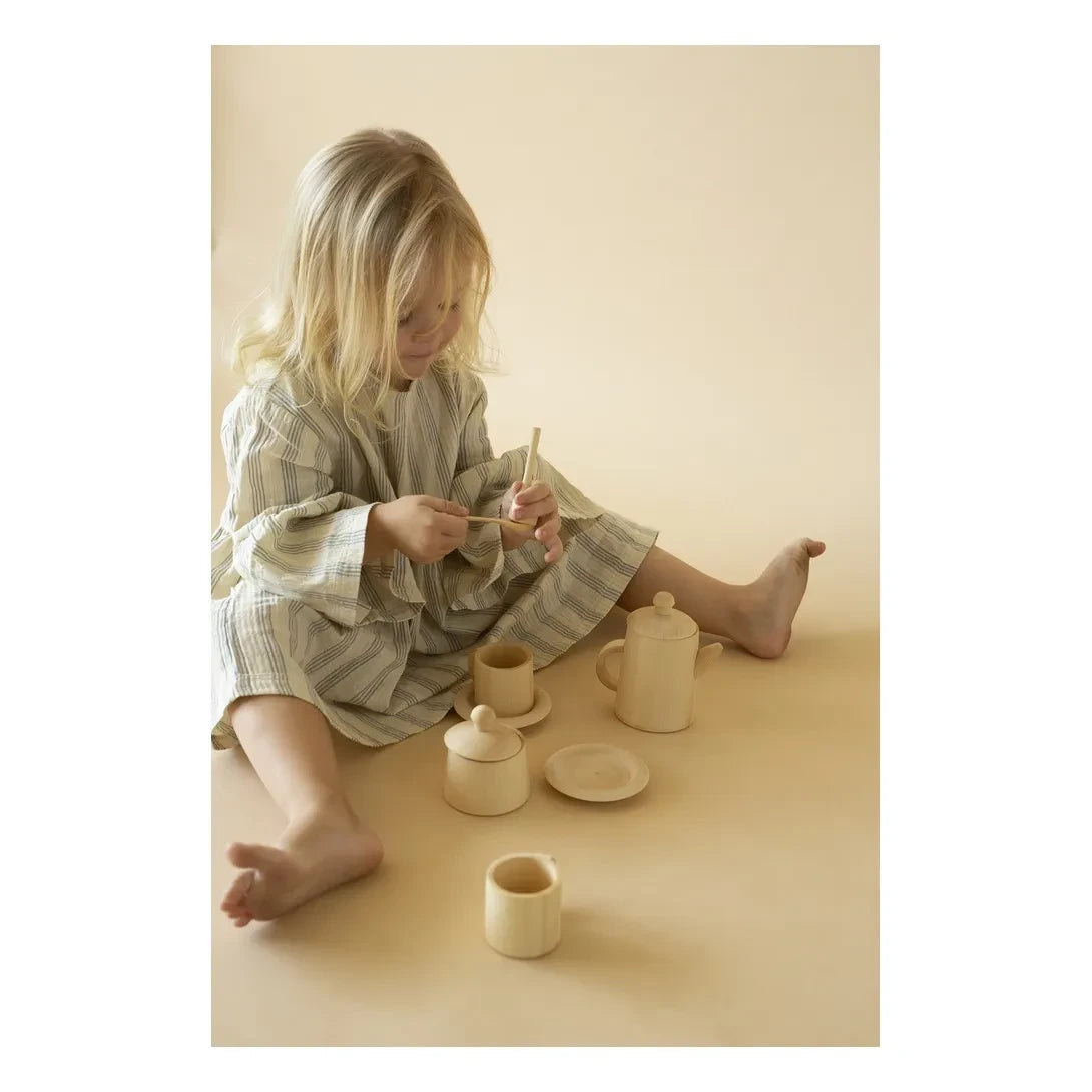 Raduga Grez - Juego de té de madera