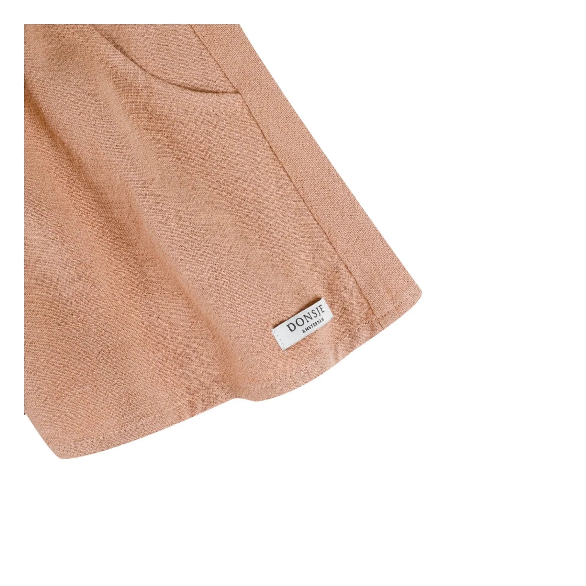 Donsje - Shorts de lino Mazena | Coral