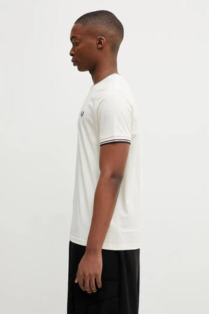 Camiseta de algodón para hombre Fred Perry