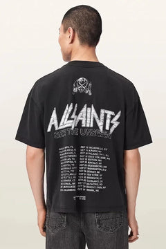 Camiseta de algodón para hombre AllSaints CHROMIUM