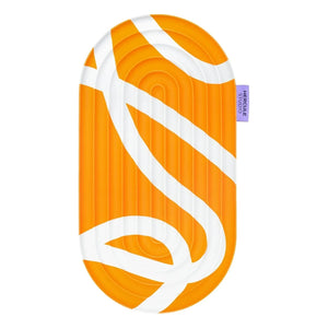 Hercule Studio - Almohadilla de confort Galé | Naranja