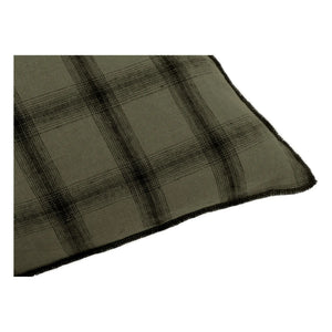 Le Monde Sauvage - Funda de almohada de lino lavado Highlands | Caqui