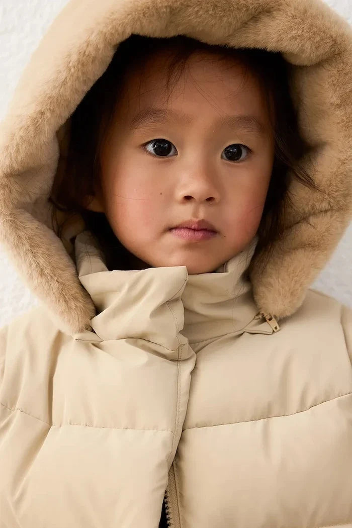 Abrigo acolchado para niños