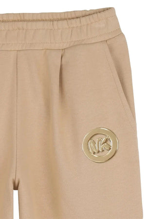 Pantalones deportivos de algodón para niño Michael Kors
