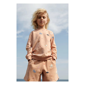 Liewood - Short polar orgánico Gram Paris | Melocotón