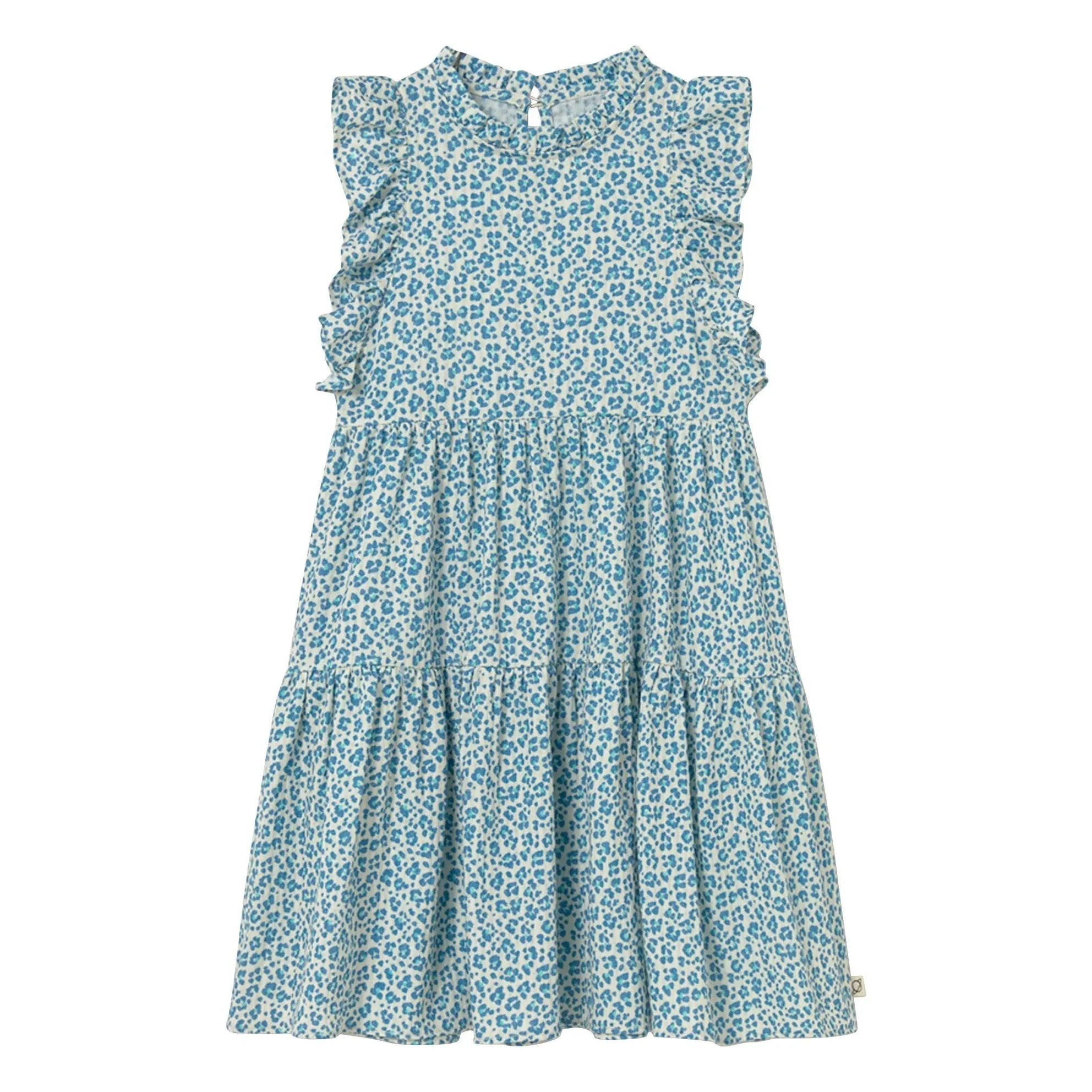 Cozmo - Vestido Perla Leopardo | Turquesa