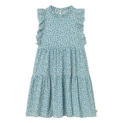 Cozmo - Vestido Perla Leopardo | Turquesa