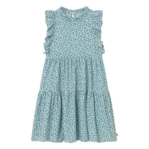 Cozmo - Vestido Perla Leopardo | Turquesa