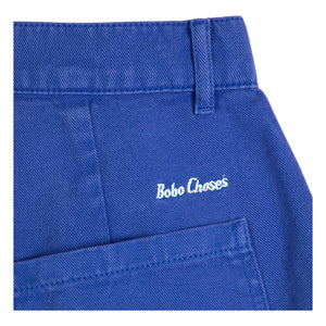 Bobo Choses - Bermuda de algodón orgánico | Azul