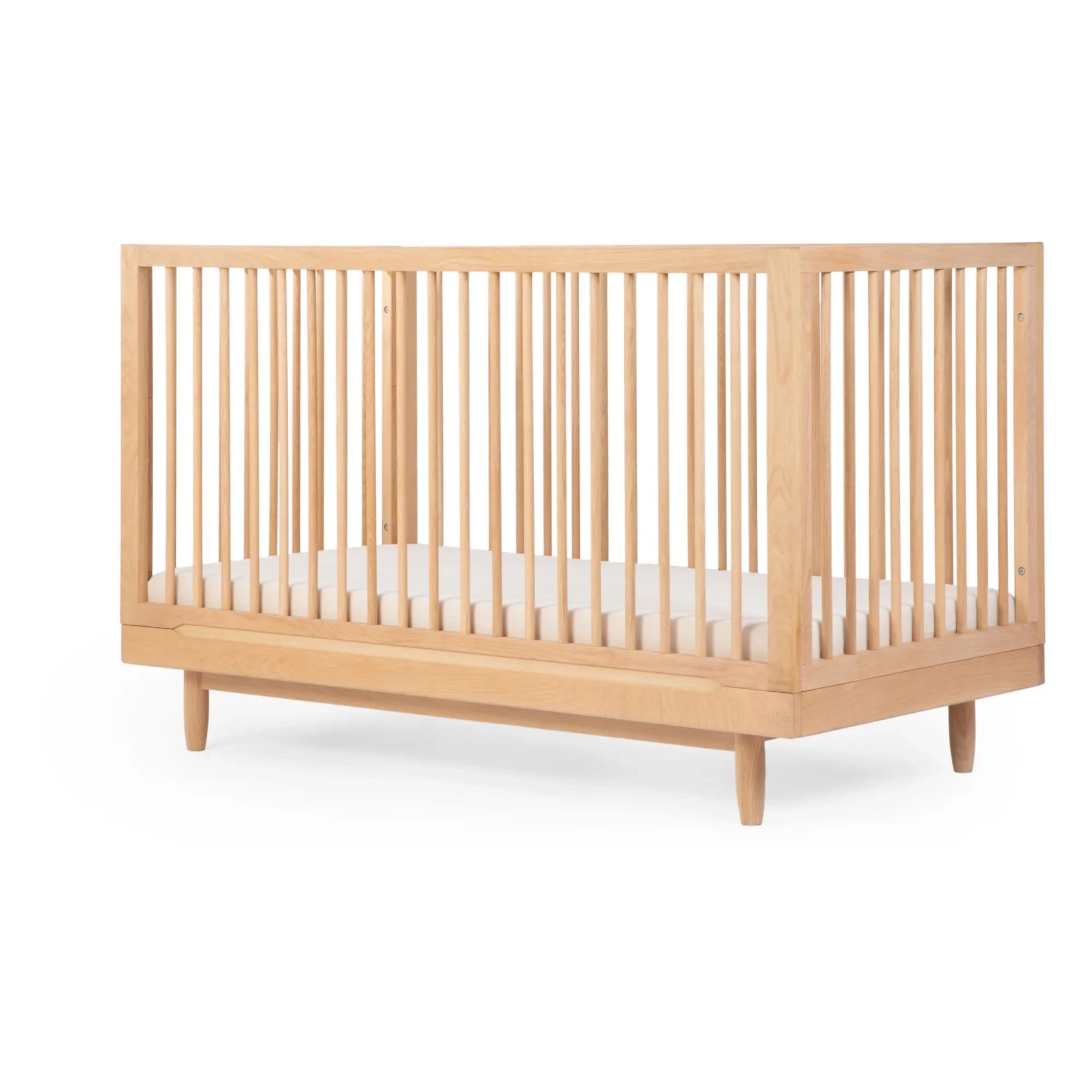 Nobodinoz - Cuna convertible Pure 70x140 cm | Roble