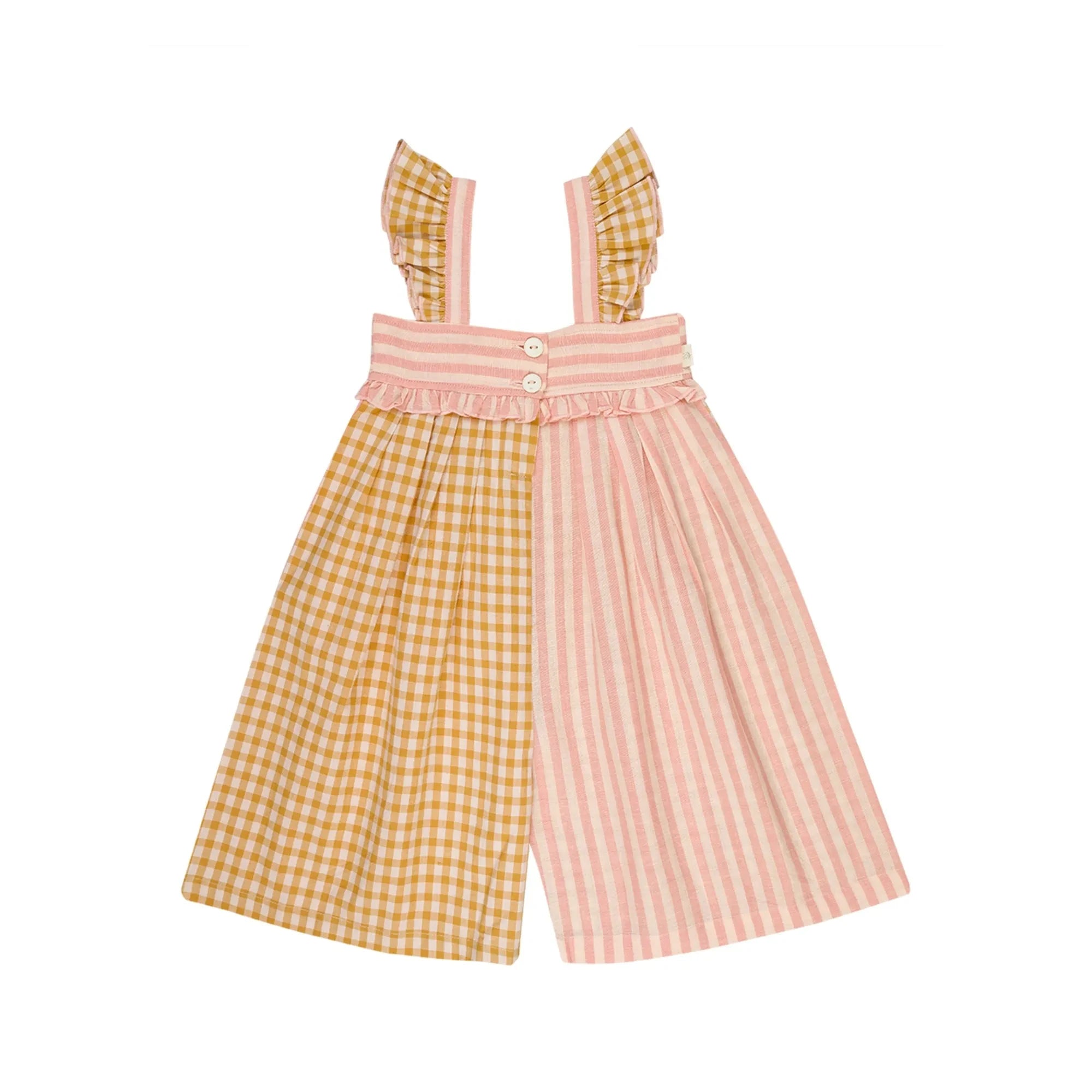 Lilinoa - Mono de patchwork Romy | Rosa empolvado