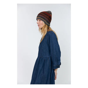 Lollys Laundry - Aliya Denim Pamuk Elbise | Lacivert