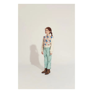 Gingersnaps - Pantalón con Volantes Arielle | Verde mar