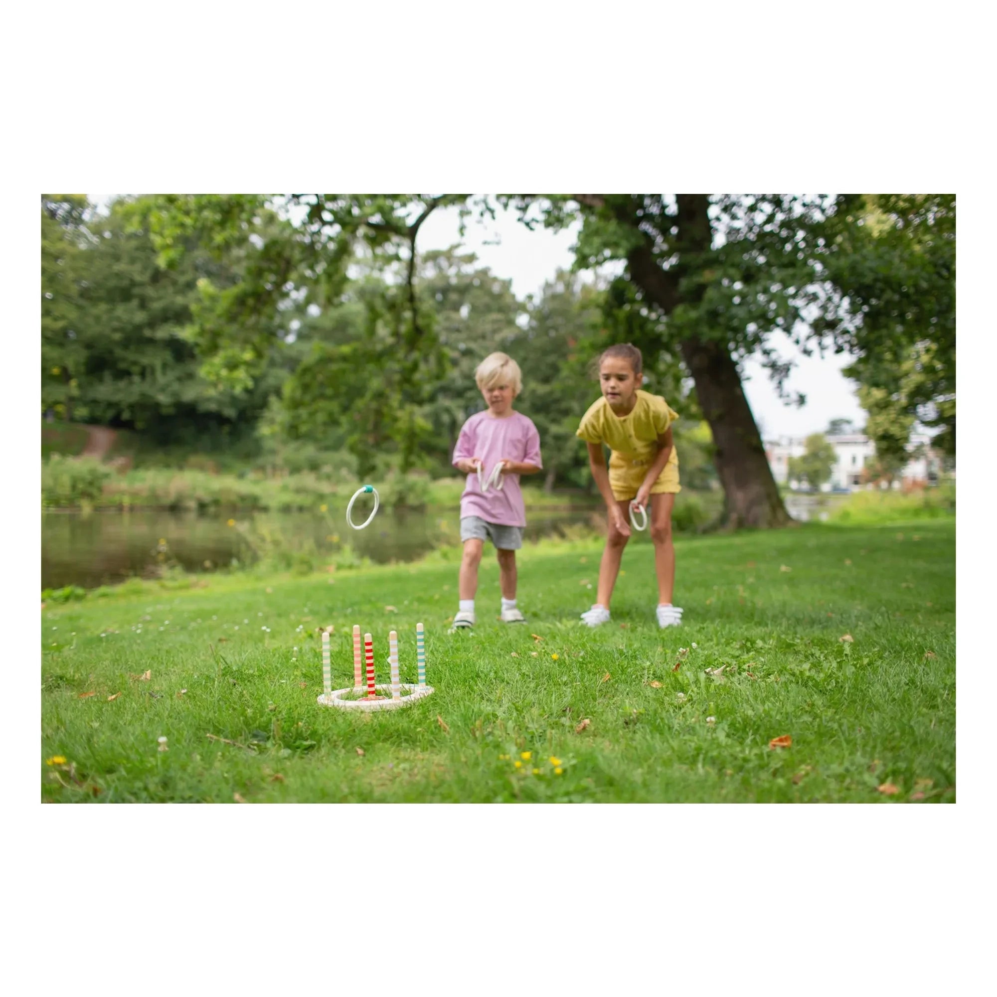 BS Toys - Juego de Lanzamiento de Aros