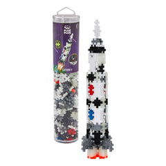 Plus-Plus - Tubo Cohete Saturno V - 240 piezas