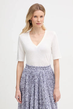Camiseta de algodón para mujer Weekend Max Mara