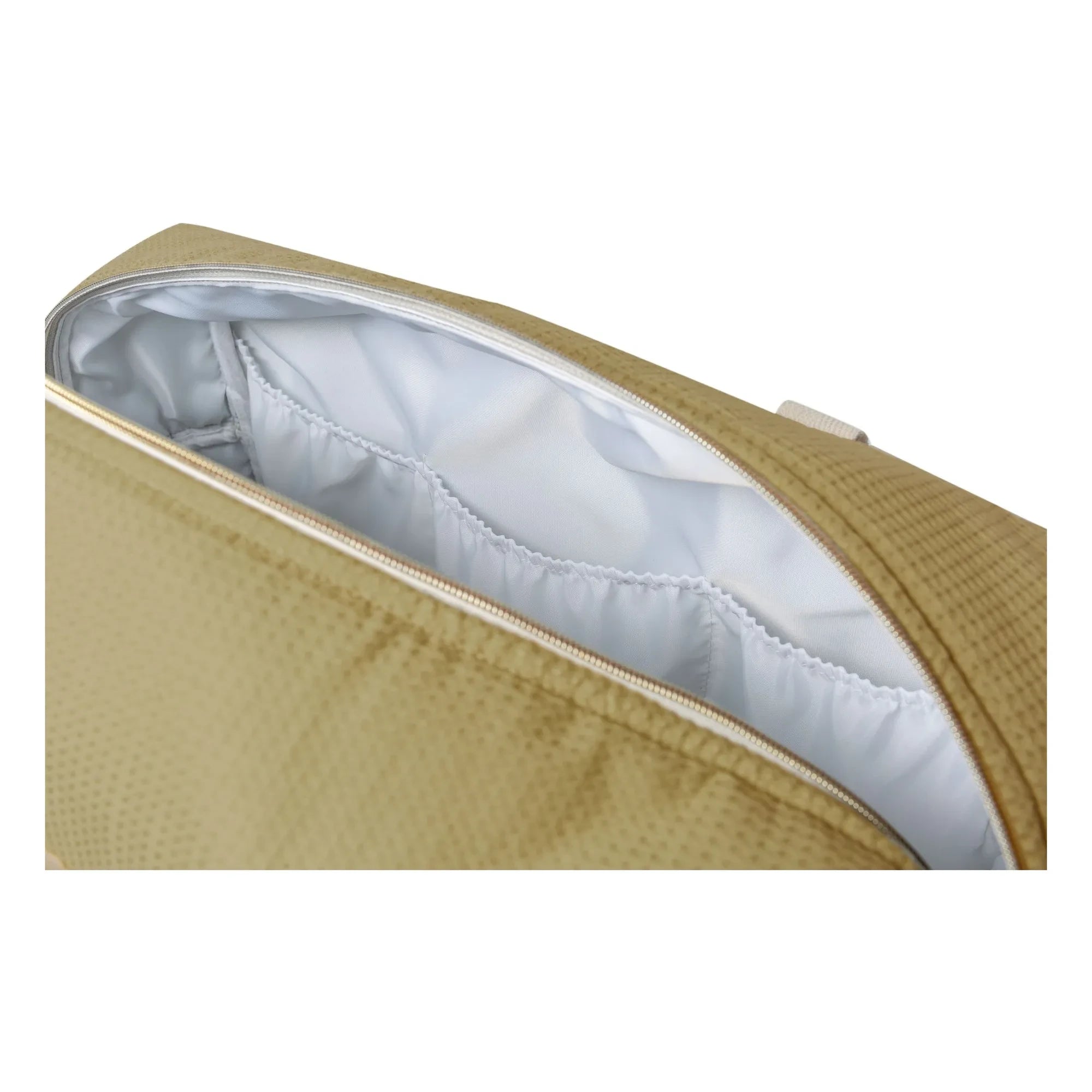 Nobodinoz - Bolso maternal impermeable de algodón orgánico Opéra | Olivo