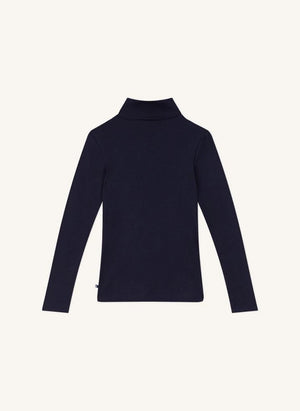 Petit Bateau - Suéter de lana pura | Azul marino