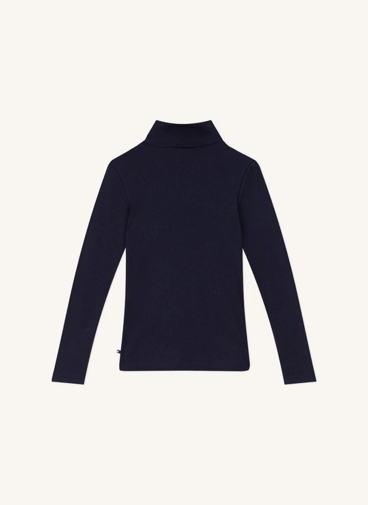 Petit Bateau - Suéter de lana pura | Azul marino