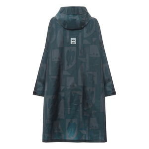 Rainkiss - Capa de lluvia impermeable Art Camo | Negro