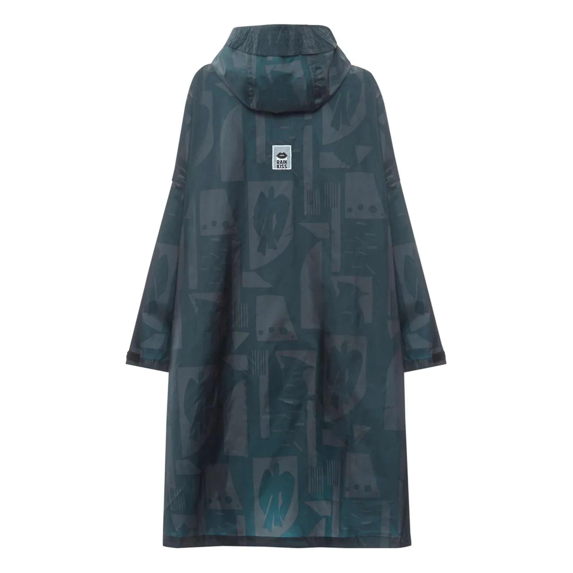 Rainkiss - Capa de lluvia impermeable Art Camo | Negro