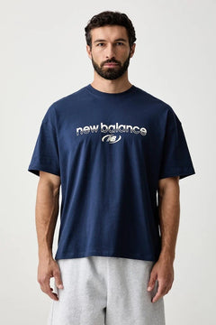 Camiseta de algodón para hombre New Balance