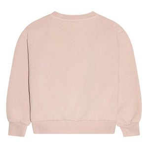Smallable Kid - Sudadera de algodón orgánico Maia | Rosa pálido