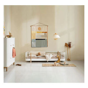 Oliver Furniture - Cama de suelo Wood Original | Roble