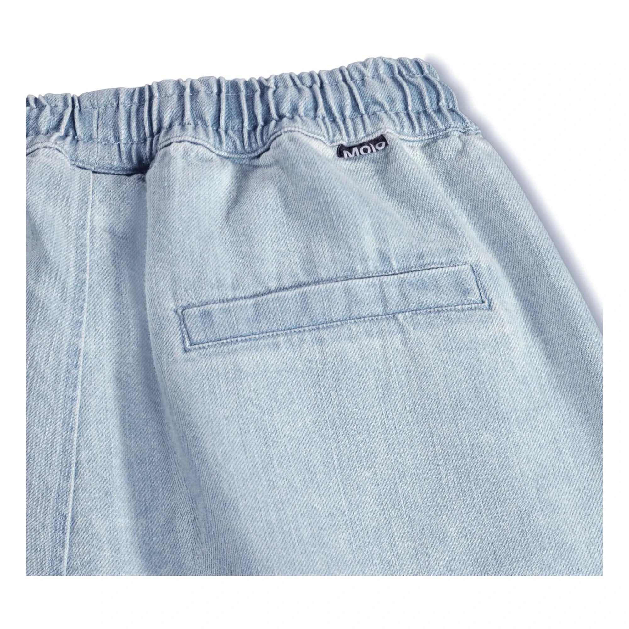Molo - Pantalón corto vaquero de algodón orgánico Avart | Azul vaquero