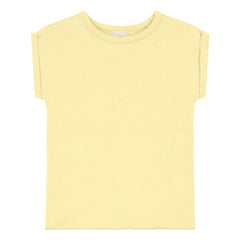 Studio Bohème - Camiseta Bama de algodón orgánico | Amarillo pálido