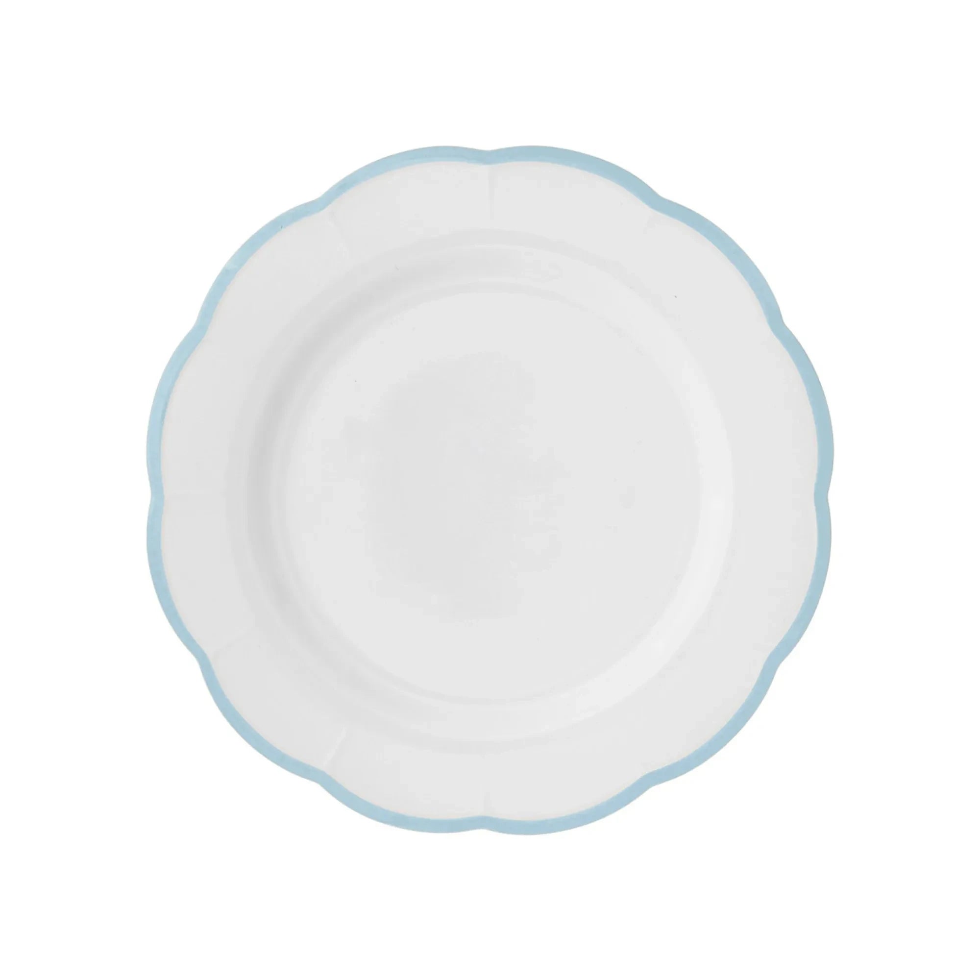 Bitossi - Plato Petalo | Azul claro