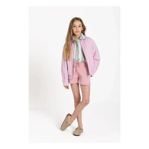 Smallable Niño - Chaqueta de rayas Noah | Rosa Polvo