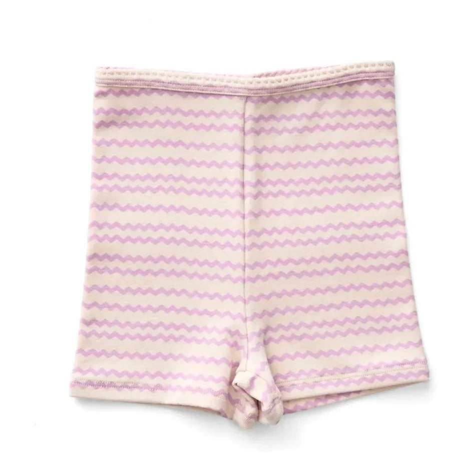 Soor Ploom - Shorts de Ola de Algodón Orgánico | Rosa