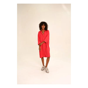 Sacrécoeur - Vestido Giulietta Popeline | Rojo