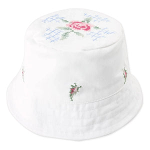 Gingersnaps - Gorro bordado Aria | Blanco