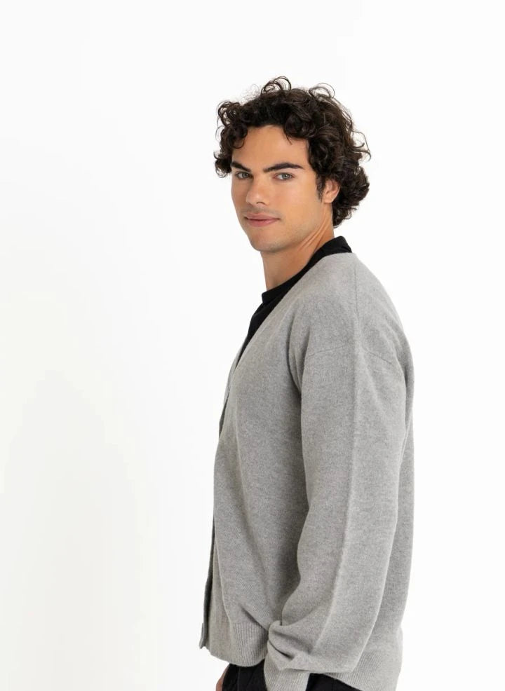 Smallable Man - Chaqueta de Merino Rodin | Gris Heather