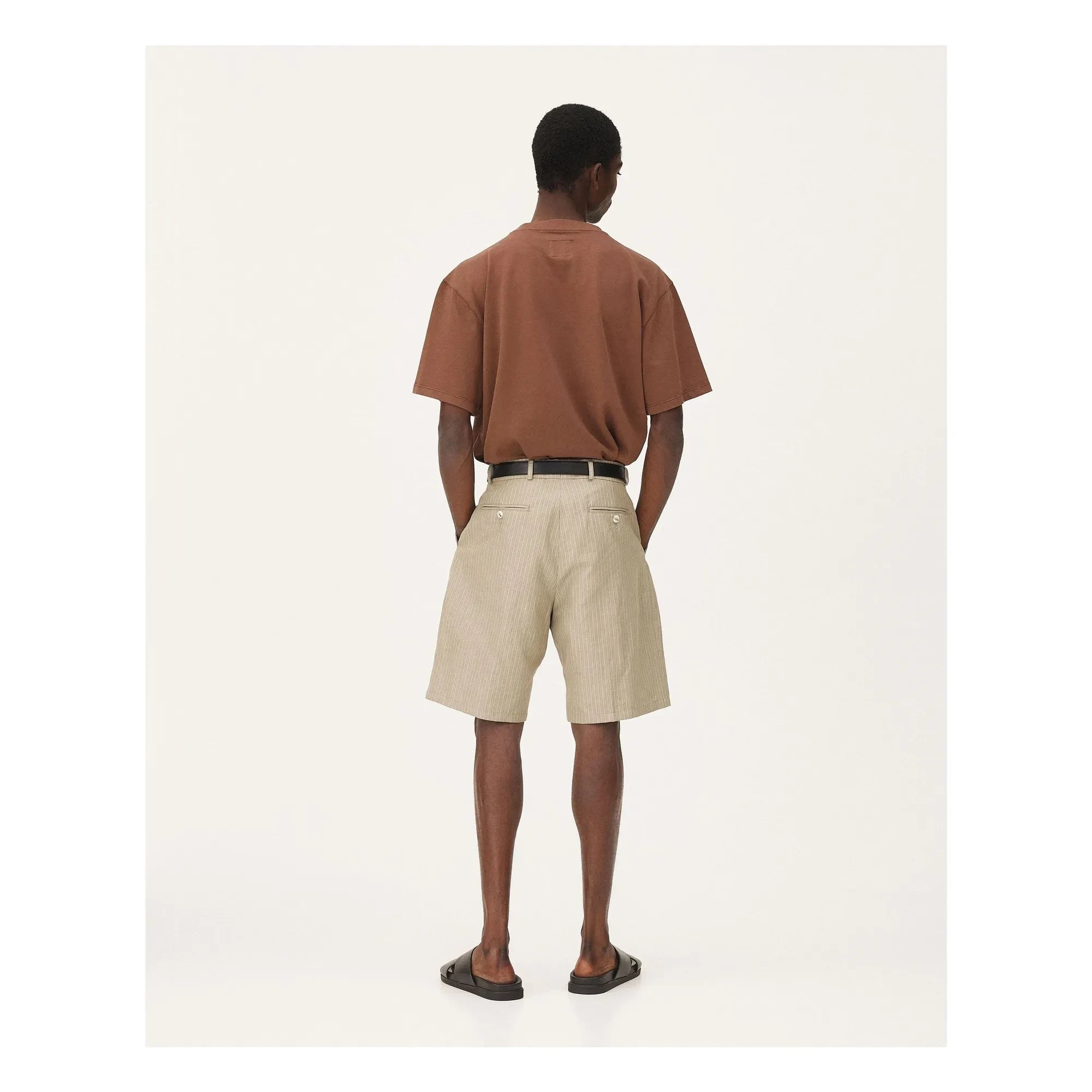 Noyoco - Shorts de algodón Como | Beige