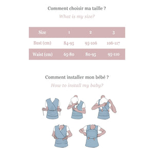 Mama Hangs - Mochila Portabebés Carry&Pack | Crudo