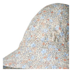 Wheat - Gorro de algodón orgánico Chloe Fleuri | Azul claro