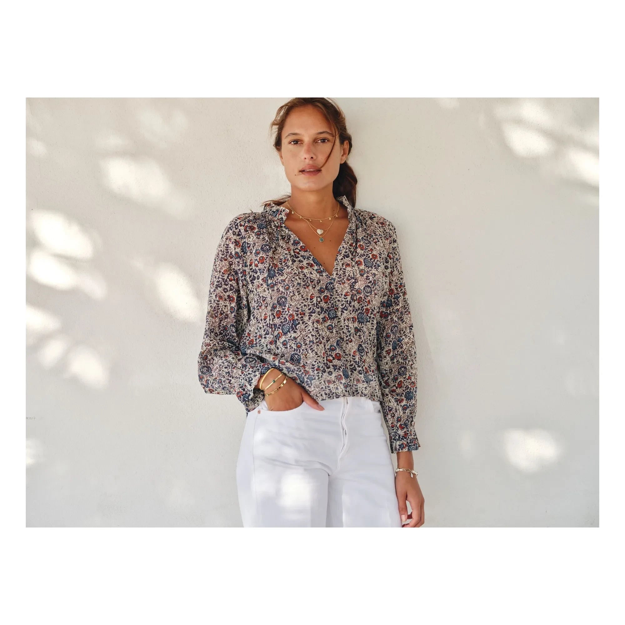 M.A.B.E. - Blusa Cass | Índigo