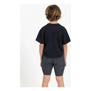 Finger in the nose - Bañador a rayas Freeboy | Negro