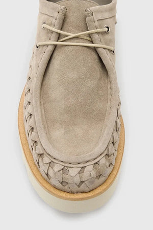 Zapatos AllSaints Skiff de ante trenzado