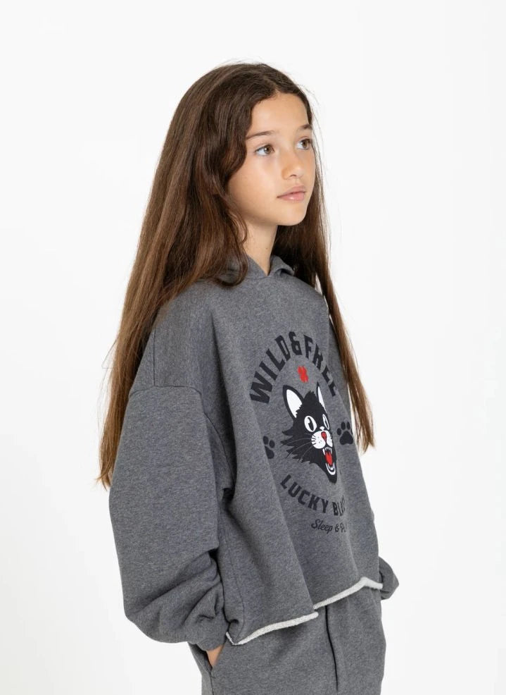 Finger in the nose - Sudadera Bunny | Gris melange