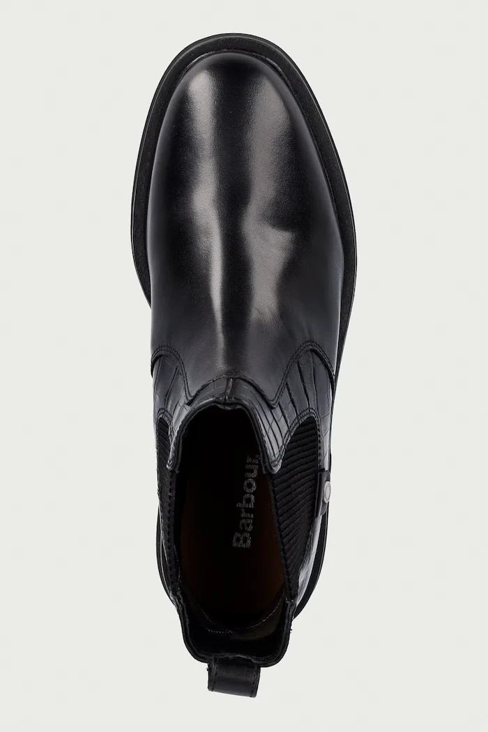 Botines Chelsea de cuero Barbour Delfina para mujer